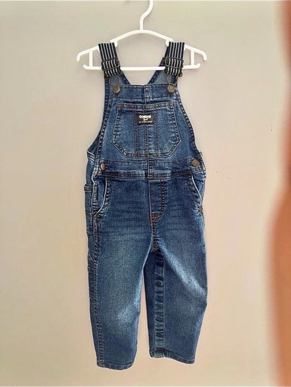 OshKosh B'gosh Classic Denim Overalls Kids Blue Denim Overalls